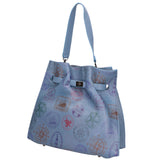 Voyageuse Borsa a mano da donna Vera pelle 564137-CIELO Gave Lux