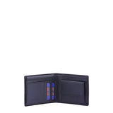 Portafoglio uomo in vera pelle Casual CC808-292-BLU Coveri Collection