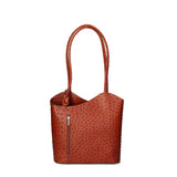 Chanel 3005-08 MARRONE Zaino da donna in vera pelle Gave Lux