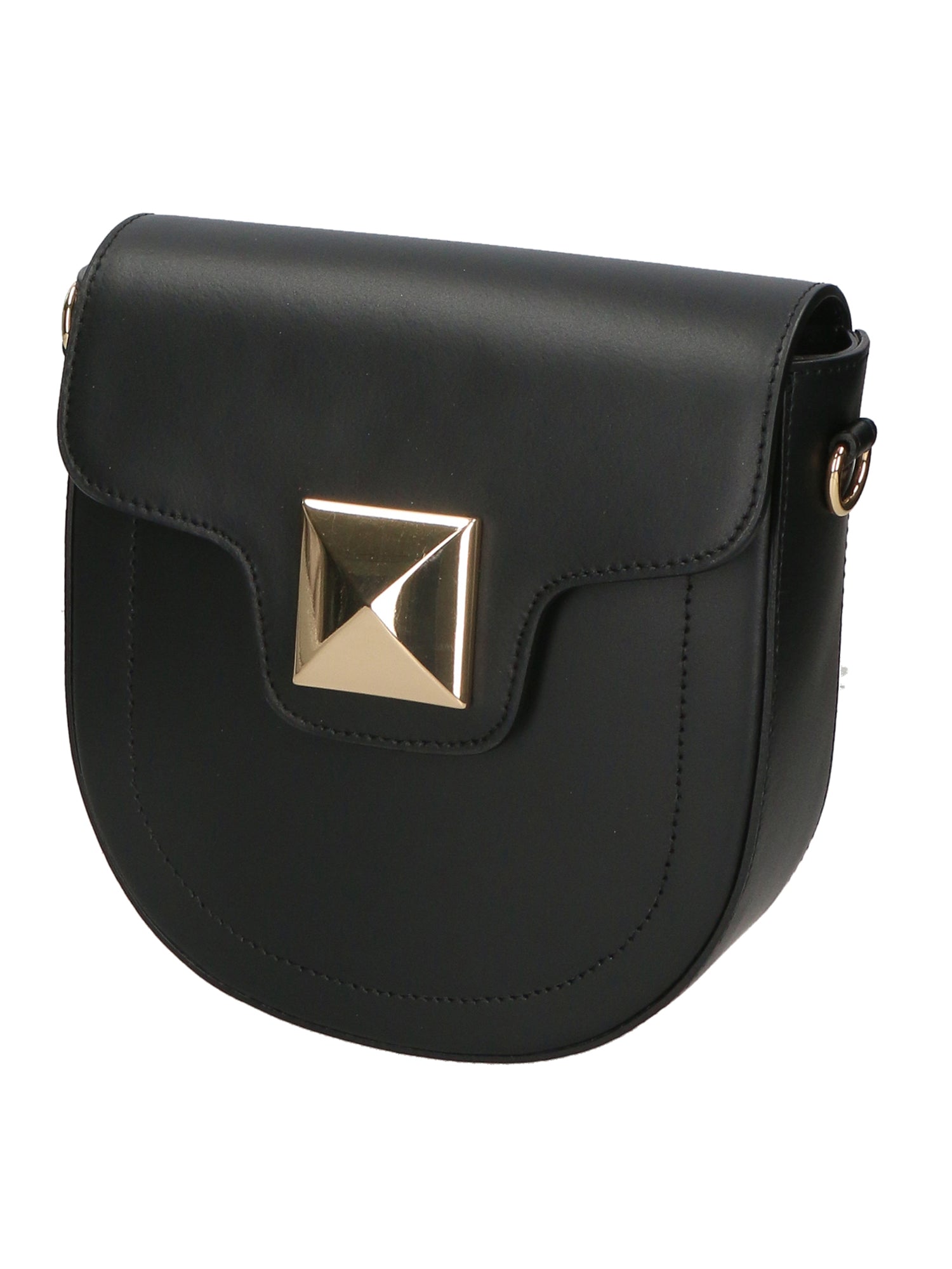 Calista Borsa a tracolla da donna Vera pelle 06014-P218 NERO Gave Lux