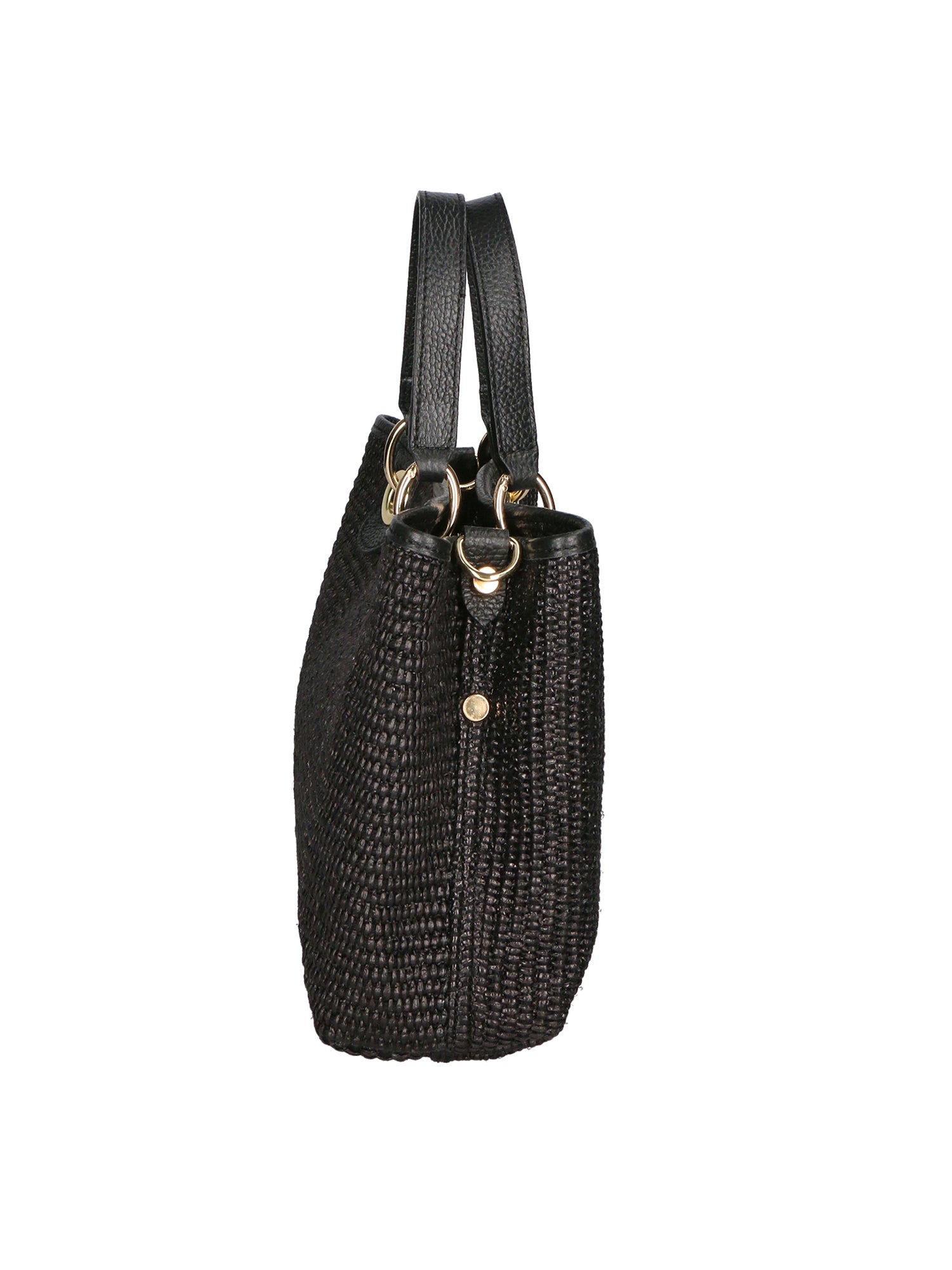 Amalia Borsa a mano da donna Vera pelle + Tabru 05167-12 D28 NERO Gave Lux
