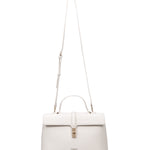 Borsa a mano da donna 100% pelle vegana PU 755-2PT-BEIGE Diana&co
