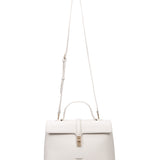 Borsa a mano da donna 100% pelle vegana PU 755-2PT-BEIGE Diana&co