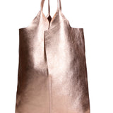 Argenta Borsa a spalla da donna Pelle laminata 05358-L012 ROSA Gave Lux