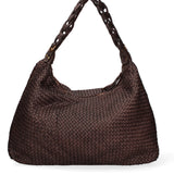 Asteria Borsa a spalla da donna Vera pelle 7799-TMORO Gave Lux