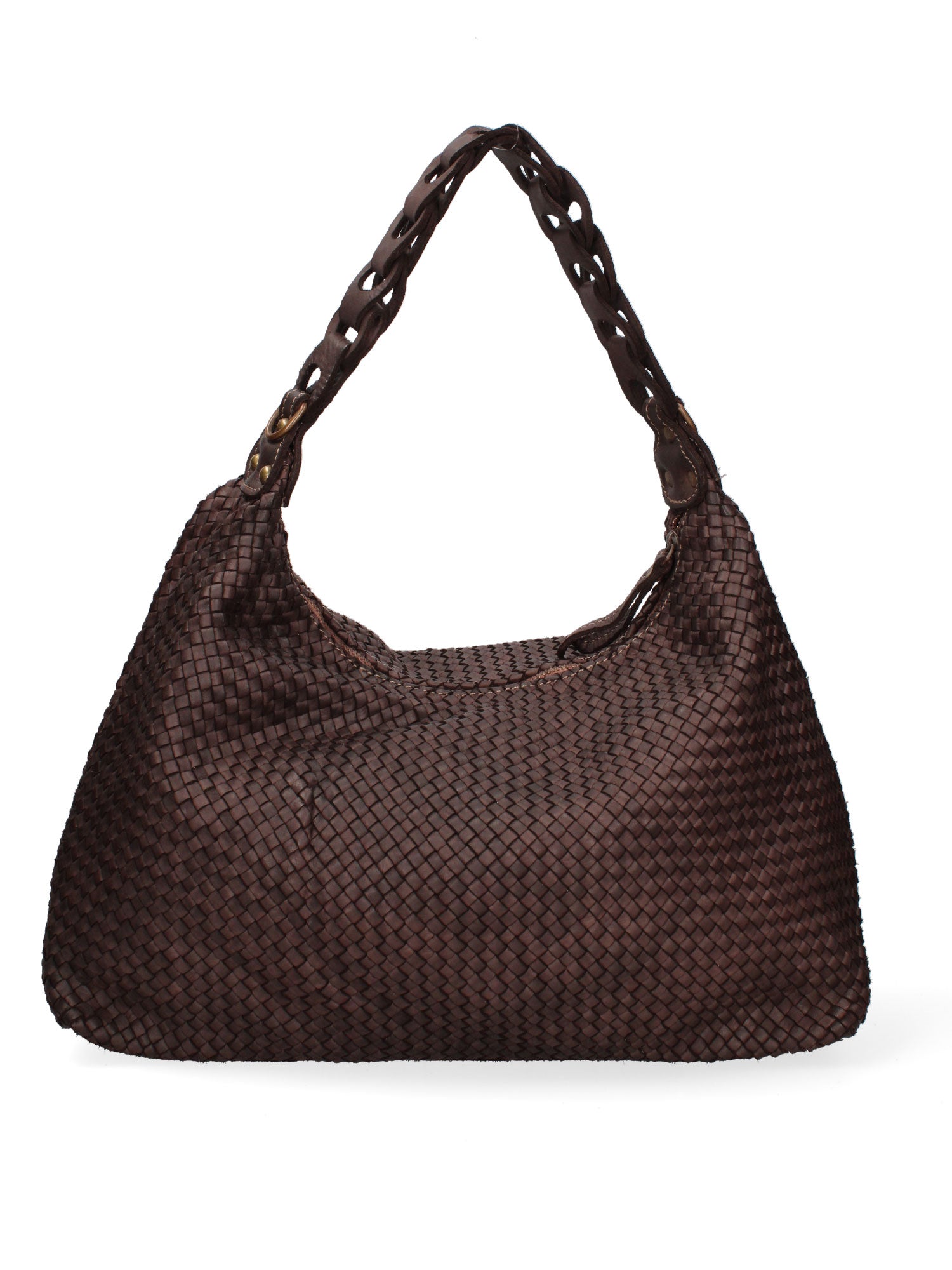 Asteria Borsa a spalla da donna Vera pelle 7799-TMORO Gave Lux