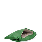 Borsa a spalla da donna Vera pelle 07171-S47 VERDE MELA Viola Castellani