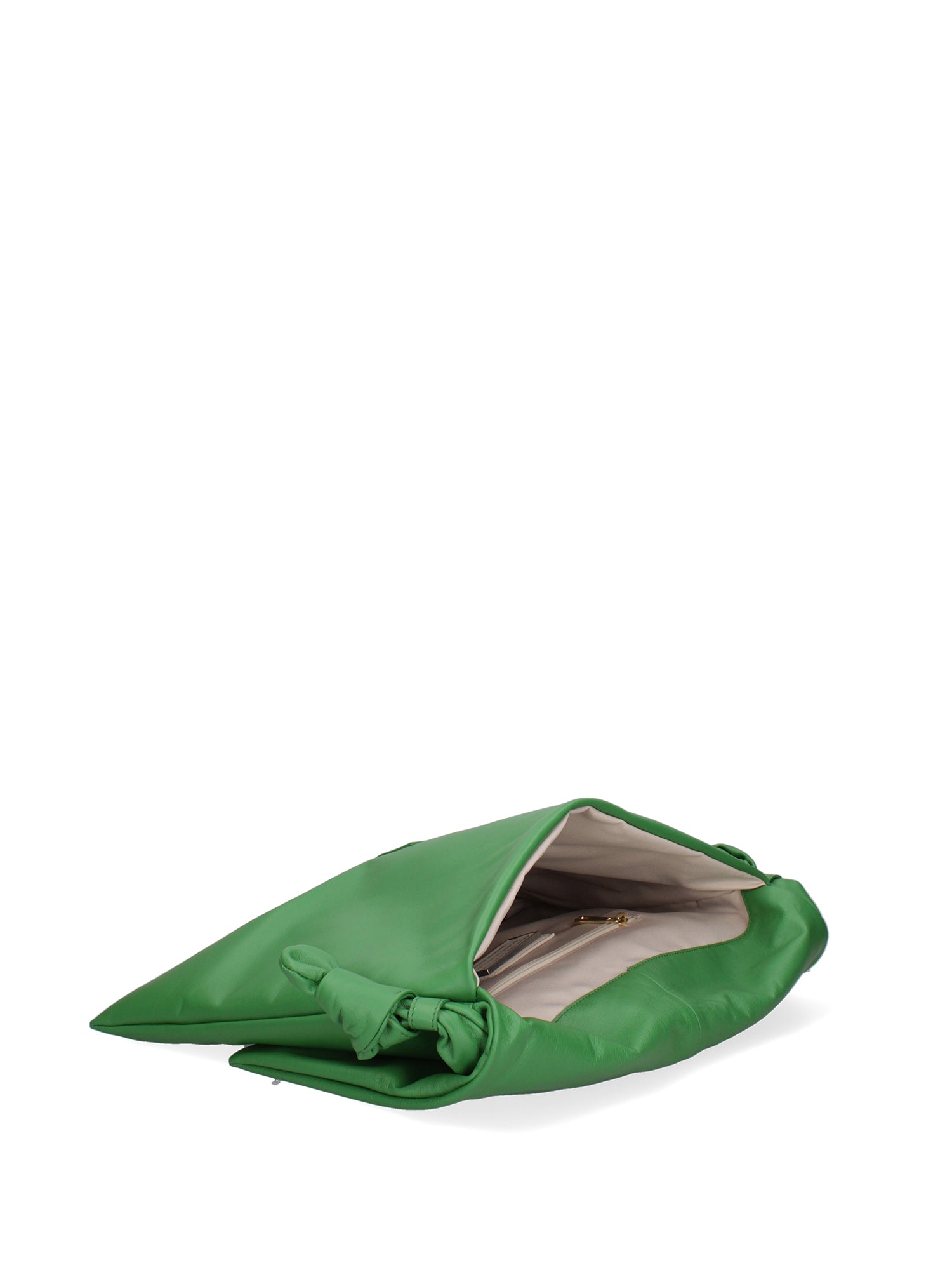 Borsa a spalla da donna Vera pelle 07171-S47 VERDE MELA Viola Castellani
