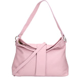 Grace Borsa a spalla da donna Vera pelle 07158-D56 PINK Viola Castellani