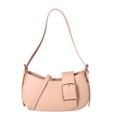Borsa a spalla da donna 100% vera pelle 07213-L805 LILLA Roberta Rossi