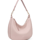Borsa a spalla da donna 100% pelle vegana PU 715-1PT-ROSE Diana&co