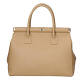 Aleria Borsa a mano da donna Vera pelle 8005-D81 SABBIA Gave Lux