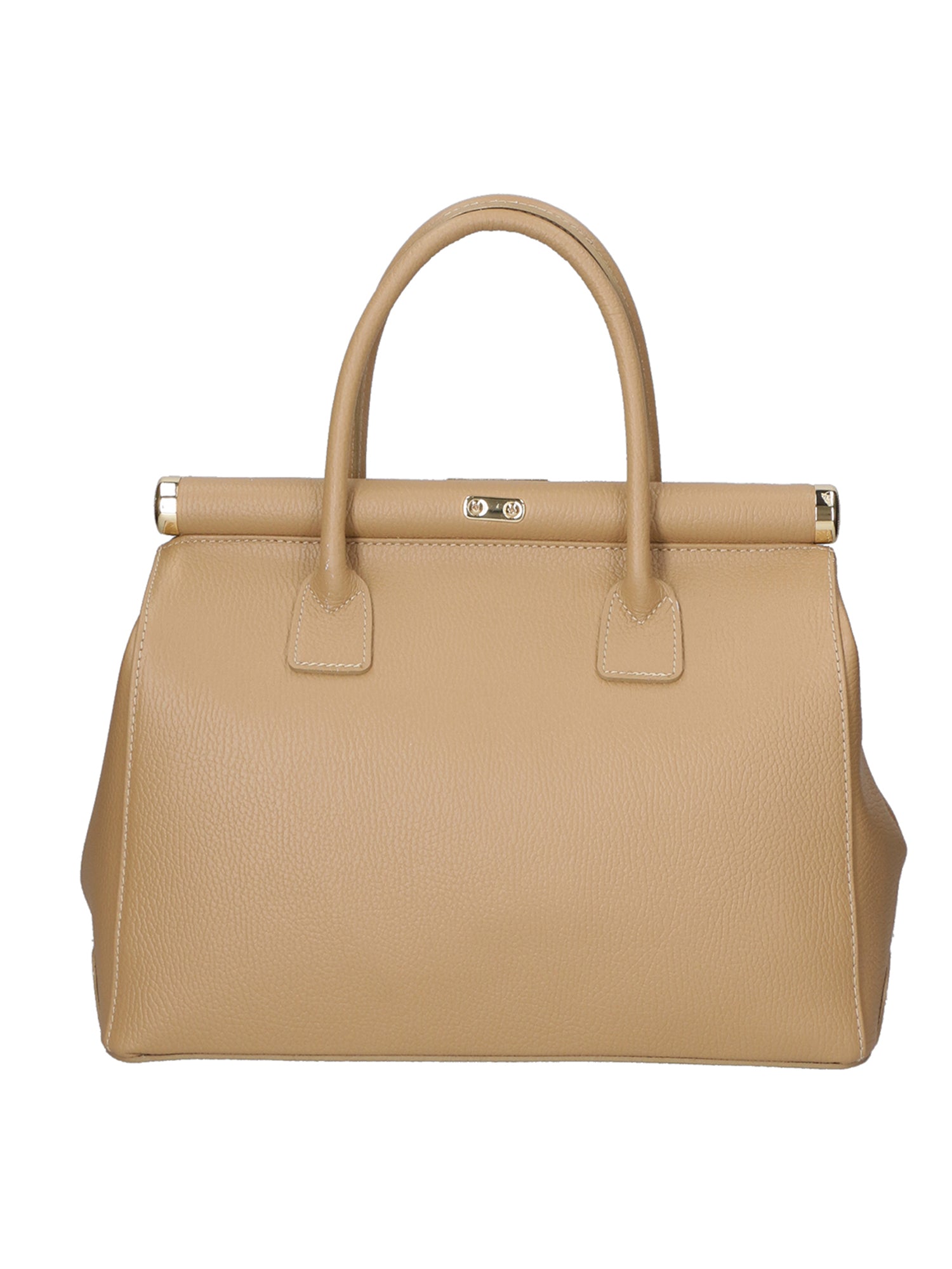 Aleria Borsa a mano da donna Vera pelle 8005-D81 SABBIA Gave Lux