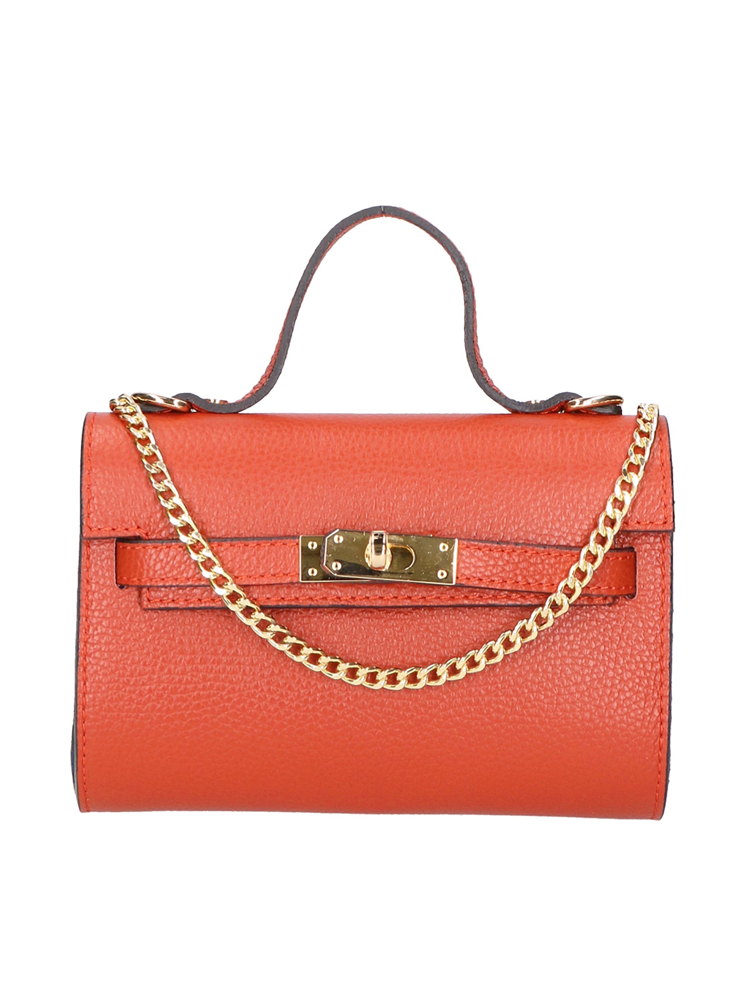 Uma Borsa a mano da donna Vera pelle 06525-D61 MATTONE(HP) Gave Lux