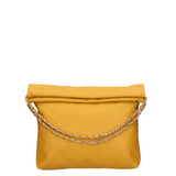 Violante Borsa a spalla donna Vera pelle 06897-S36 SENAPE Gave Lux