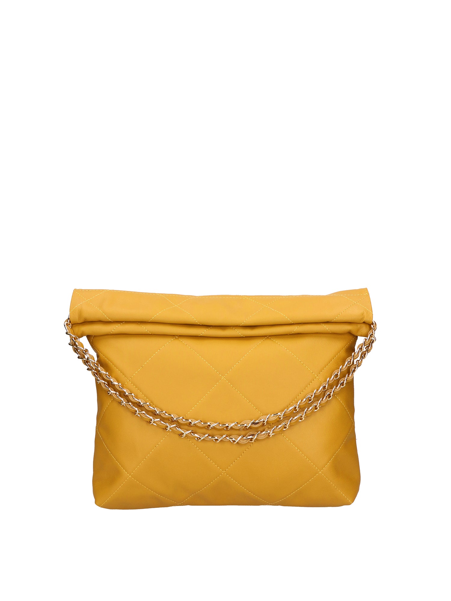 Violante Borsa a spalla donna Vera pelle 06897-S36 SENAPE Gave Lux