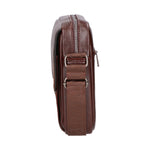 Borsa a tracolla uomo in pelle PU Casual PCL3078-COFFEE Northampton Polo Club