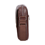 Borsa a tracolla uomo in pelle PU Casual PCL3078-COFFEE Northampton Polo Club