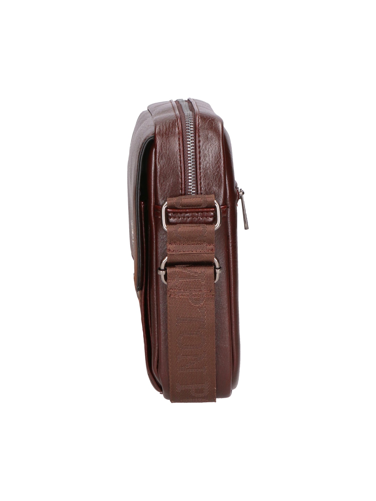 Borsa a tracolla uomo in pelle PU Casual PCL3078-COFFEE Northampton Polo Club