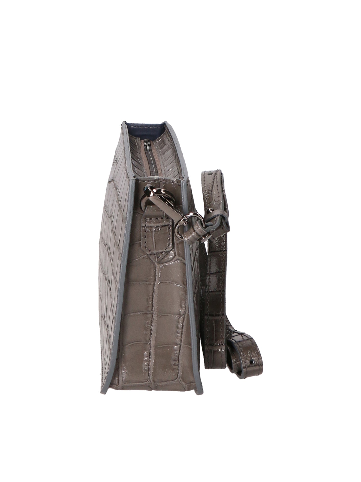 Valoria Borsa a spalla da donna Vera pelle 05414-B27 GRIGIO SCURO Gave Lux
