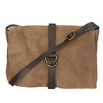 Benedetta Borsa a tracolla da donna Pelle Scamosciata 10011-TAUPE Gave Lux
