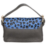 Aleide Borsa a mano da donna Vera pelle 04858-LEO P BLU Gave Lux