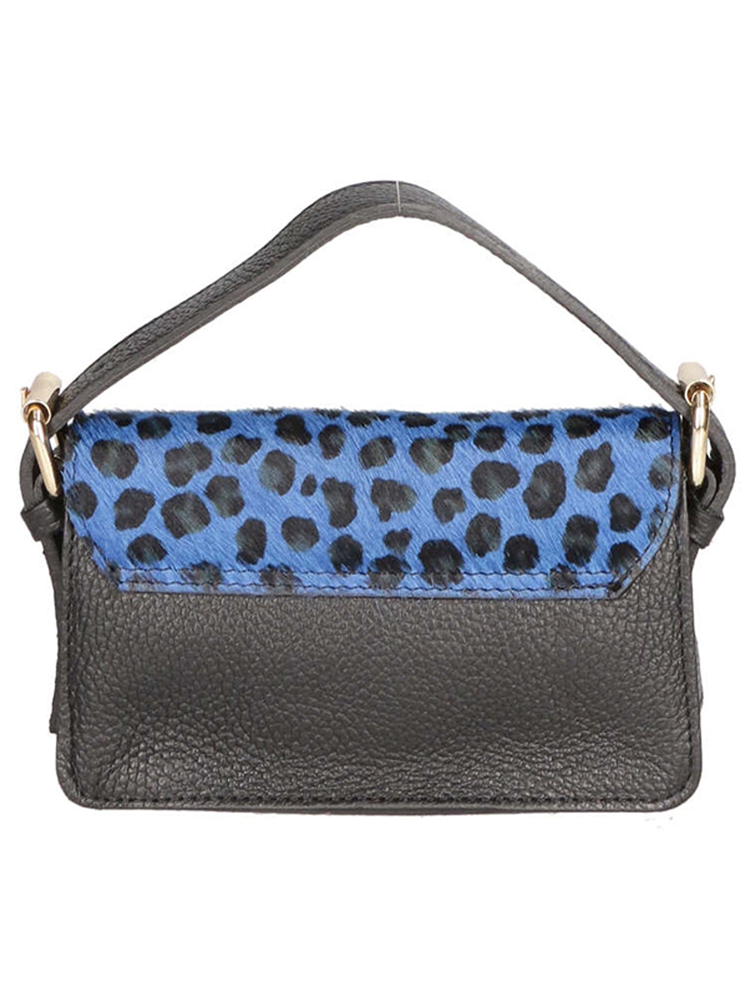 Aleide Borsa a mano da donna Vera pelle 04858-LEO P BLU Gave Lux