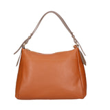 Vladimira Borsa a spalla da donna Vera pelle 06675-D17 CUOIO + D40 TAUPE Gave Lux