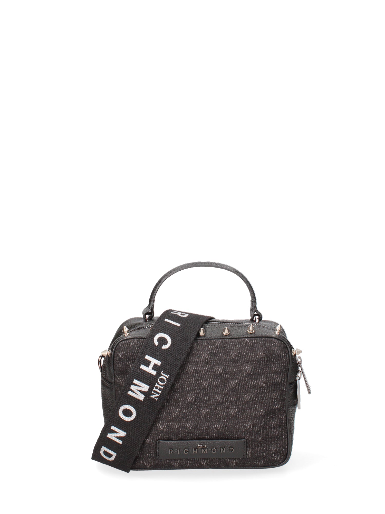 Borsa a spalla da donna Vera pelle JR-W-1076-BLACK DENIM John Richmond