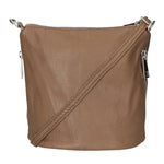 Bice Borsa a tracolla da donna Vera pelle 10019-TAUPE Gave Lux