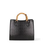 Borsa a spalla da donna Ecopelle vegana DC3333-3-BLACK Diana&co