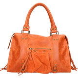 Elara Borsa a spalla da donna Vera pelle 06090-ARANCIONE Gave Lux