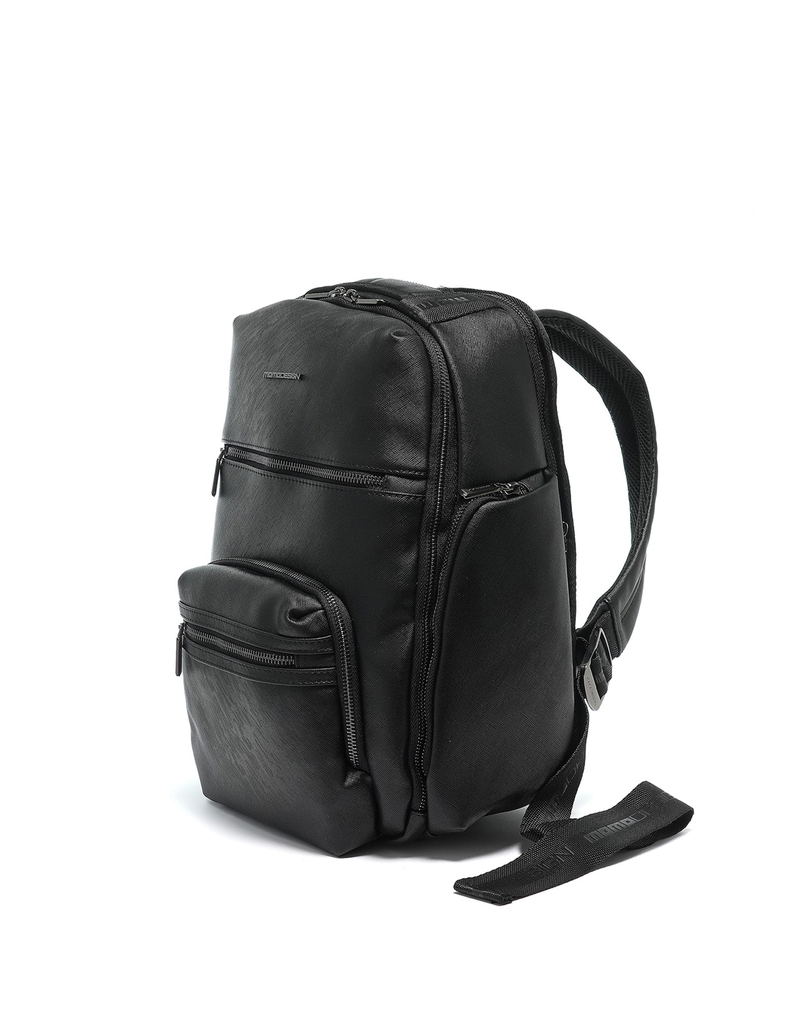 Zaino da uomo in tessuto Vegan MO-33SF-BLACK Momo Design