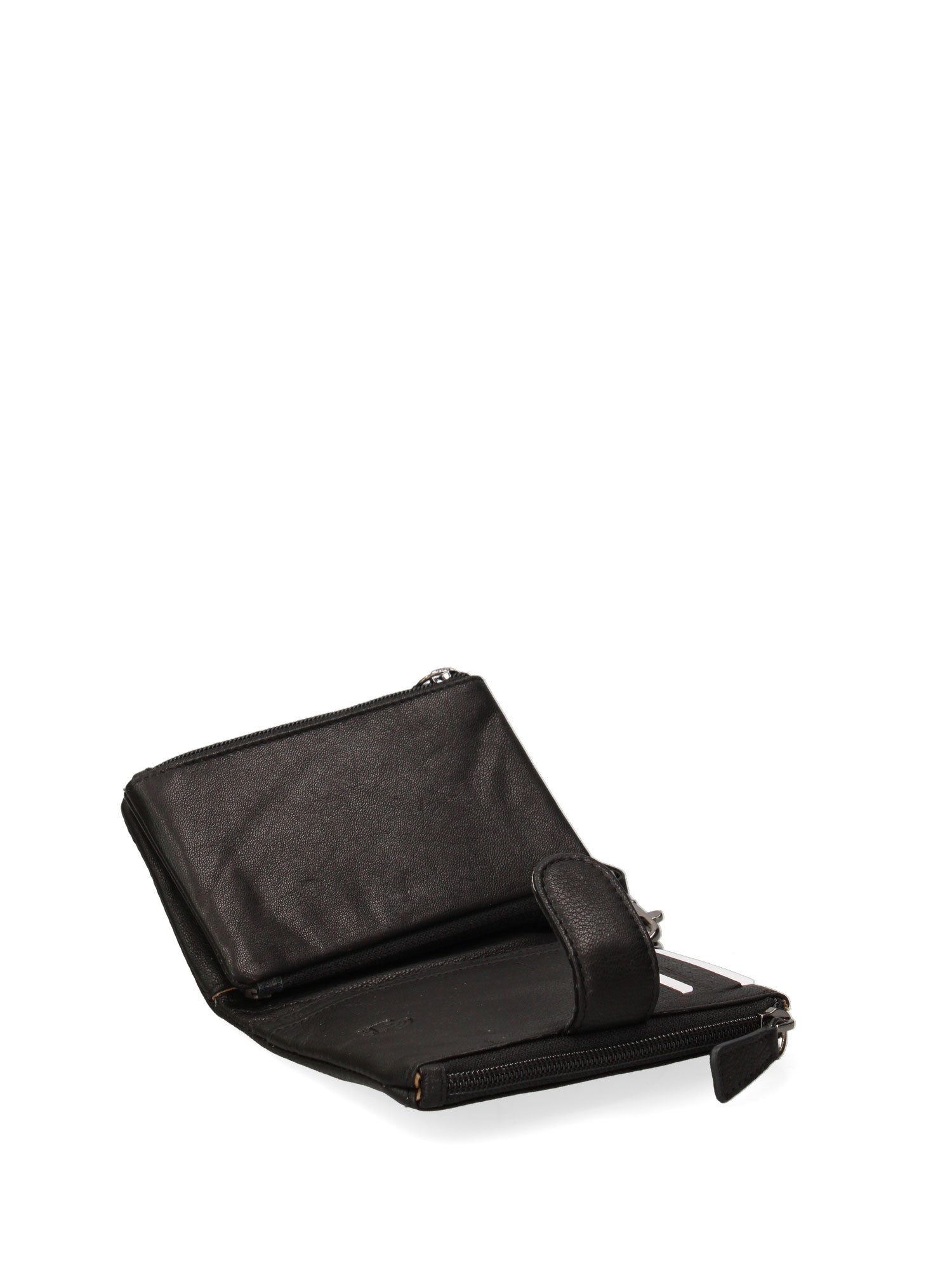 Portafoglio donna in vera pelle Casual LB7702-29-BLACK Laura Biagiotti