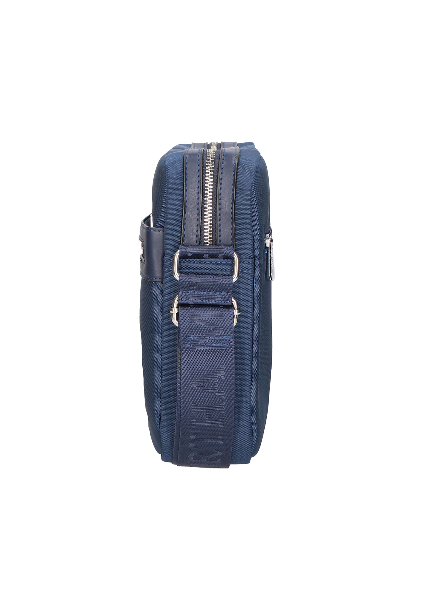 Borsa a tracolla uomo Pelle PU e nylon PCL3071-BLU Northampton Polo Club