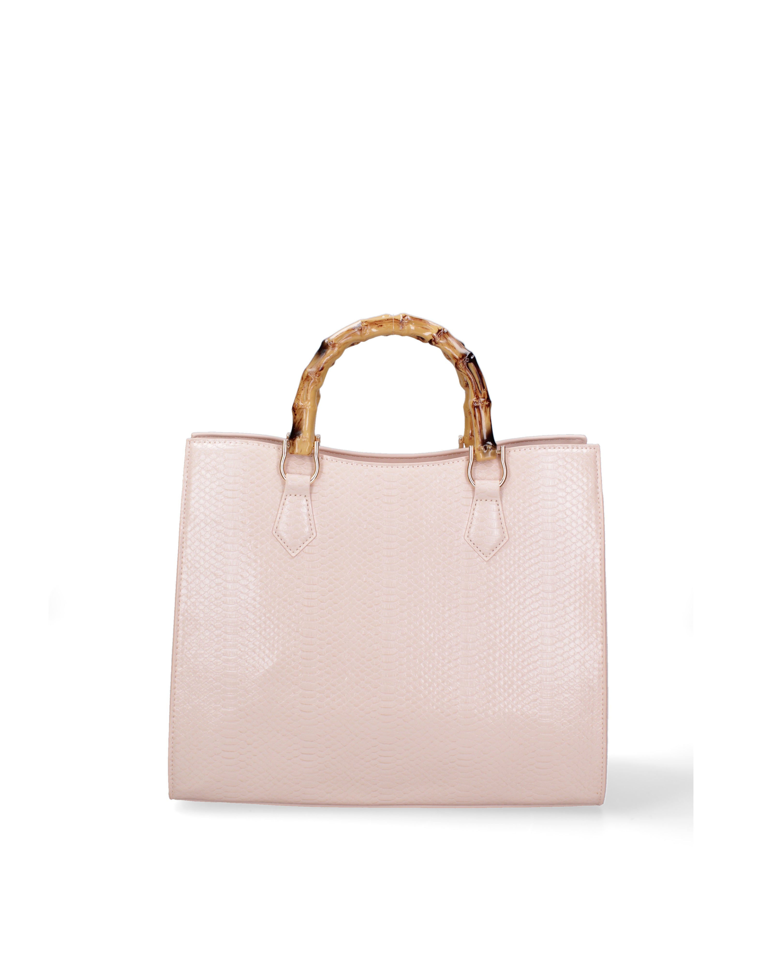 Borsa a spalla da donna Ecopelle vegana DC3333-3-NUDE Diana&co
