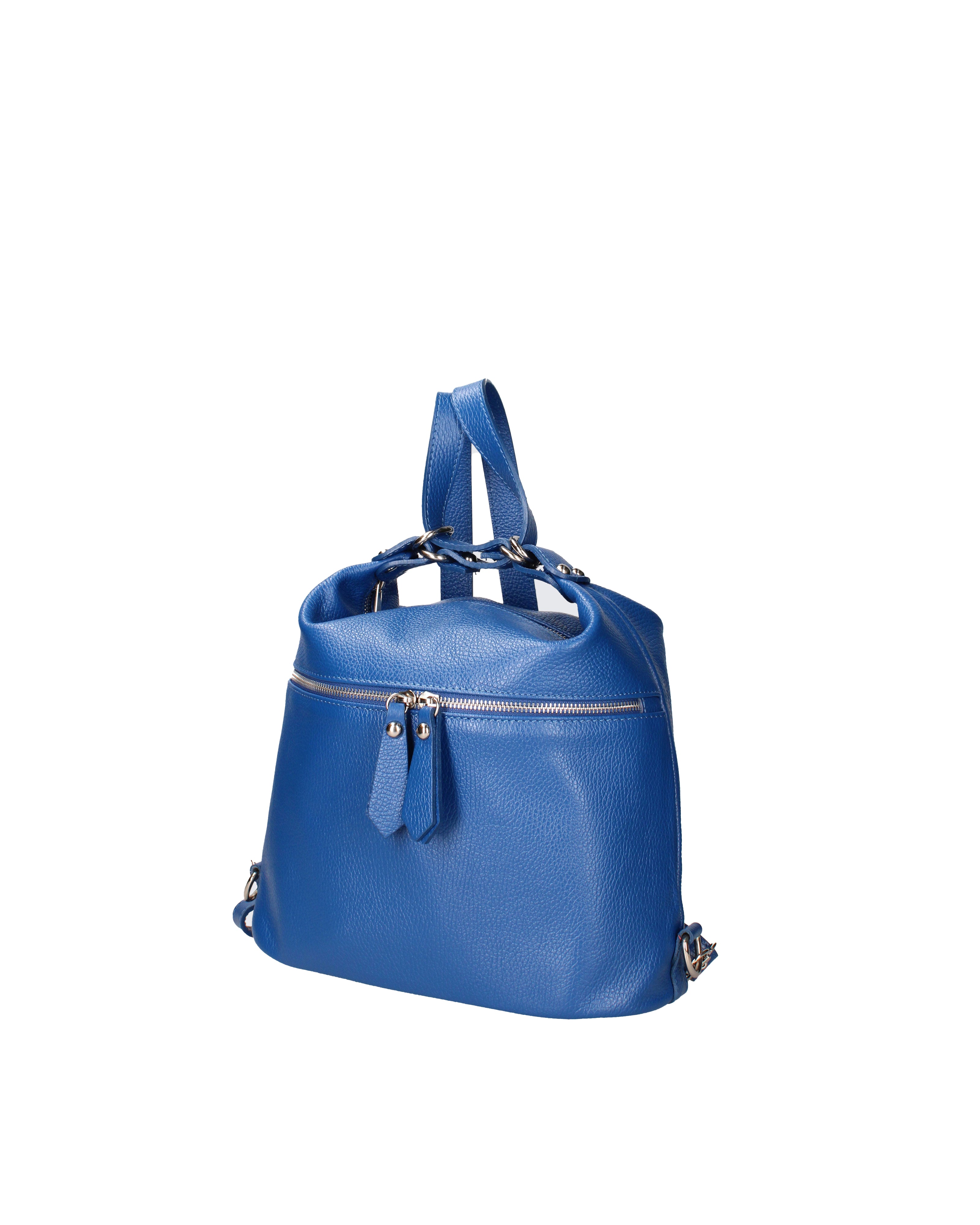 Bianca Borsa a spalla da donna Vera pelle 07136-D22 BLUETTE Viola Castellani