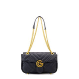 Borsa a tracolla da donna 100% pelle vegana PU GGB011BLK Gabriella G Firenze