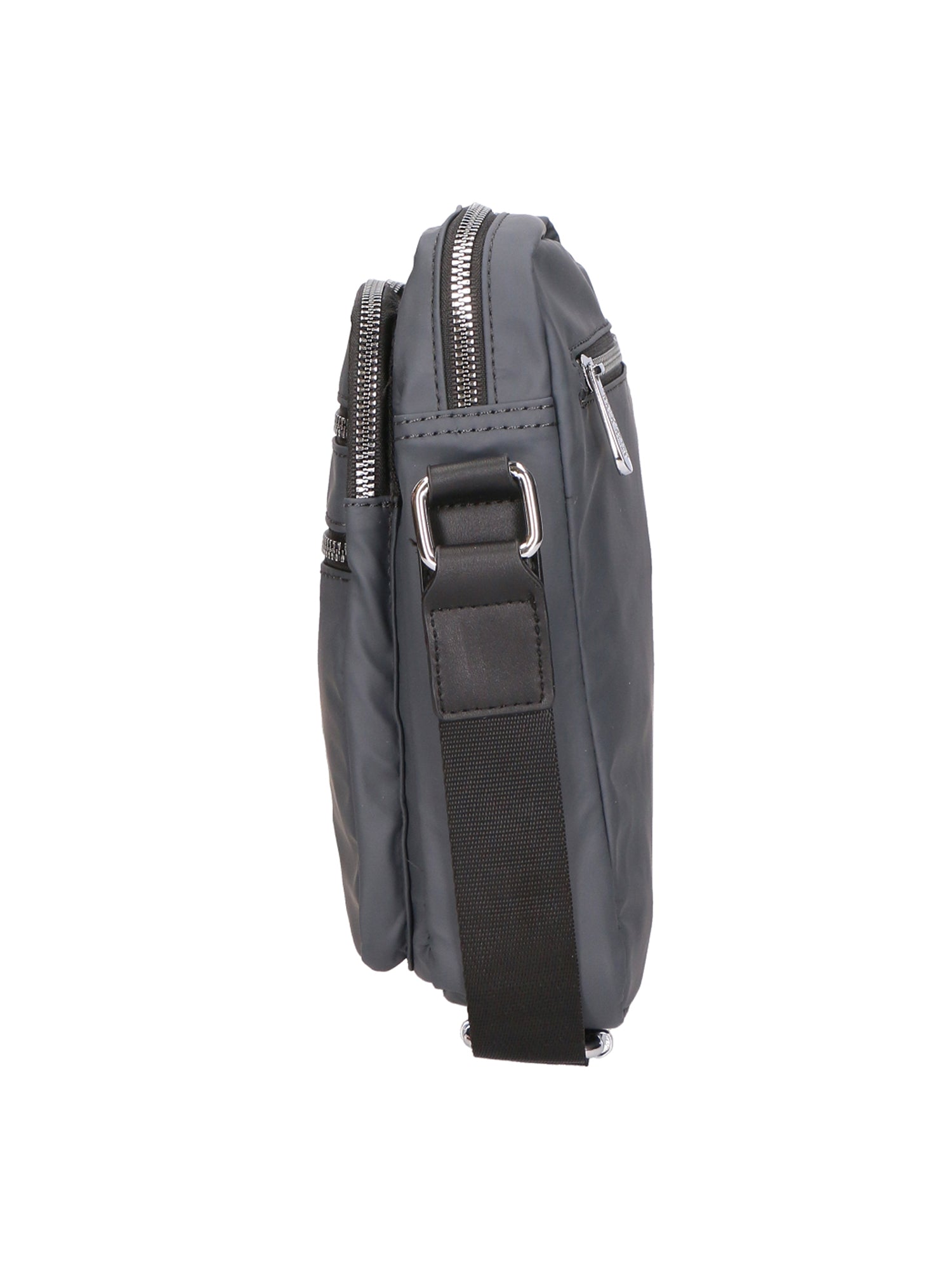 Borsa a tracolla uomo 100% pelle PU PCL3020-GREY Northampton Polo Club