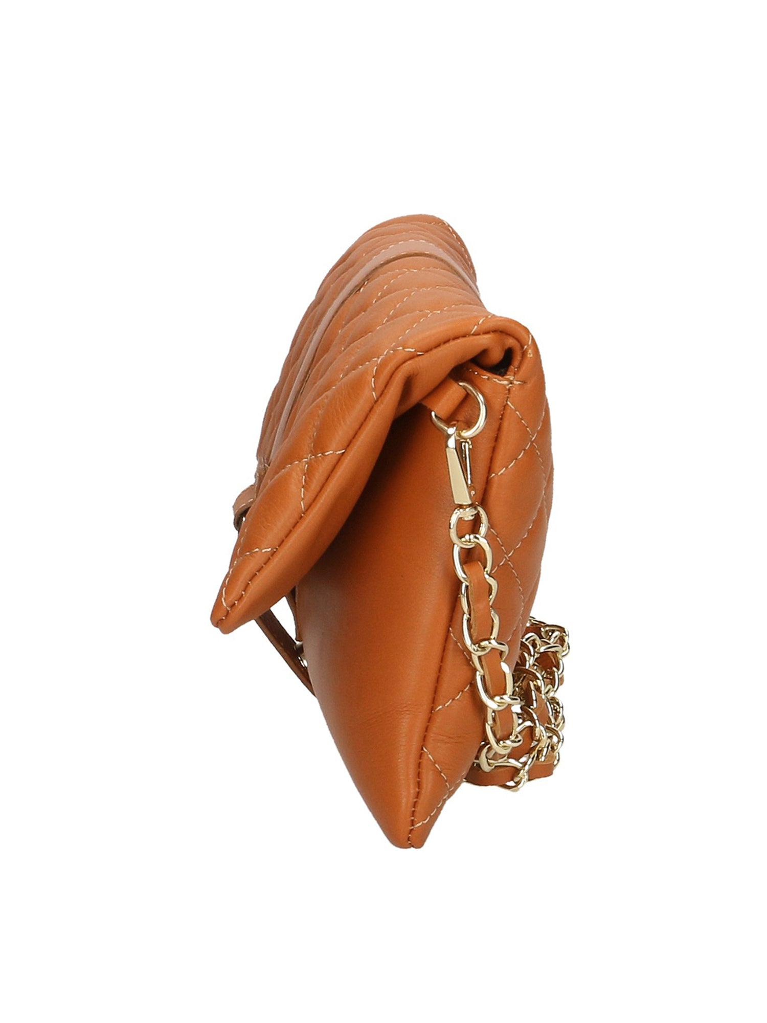 Eolian Borsa a mano da donna Vera pelle 1611-CUOIO COGNAC Gave Lux