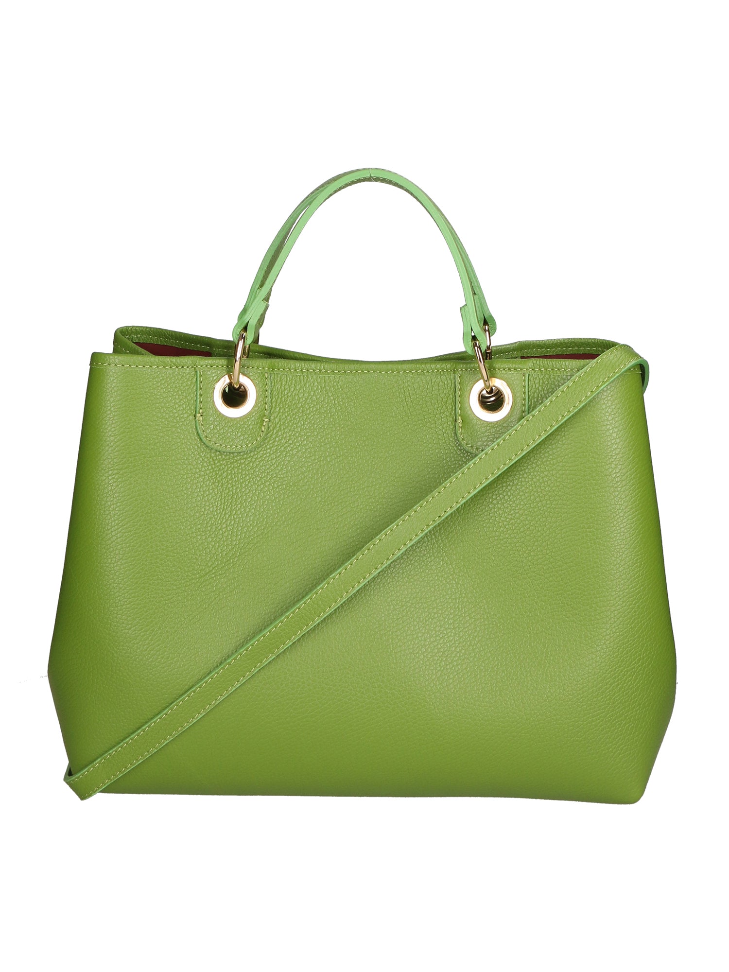 Azurite Borsa a mano da donna 100% pelle 06105-D212 BRUCO Gave Lux