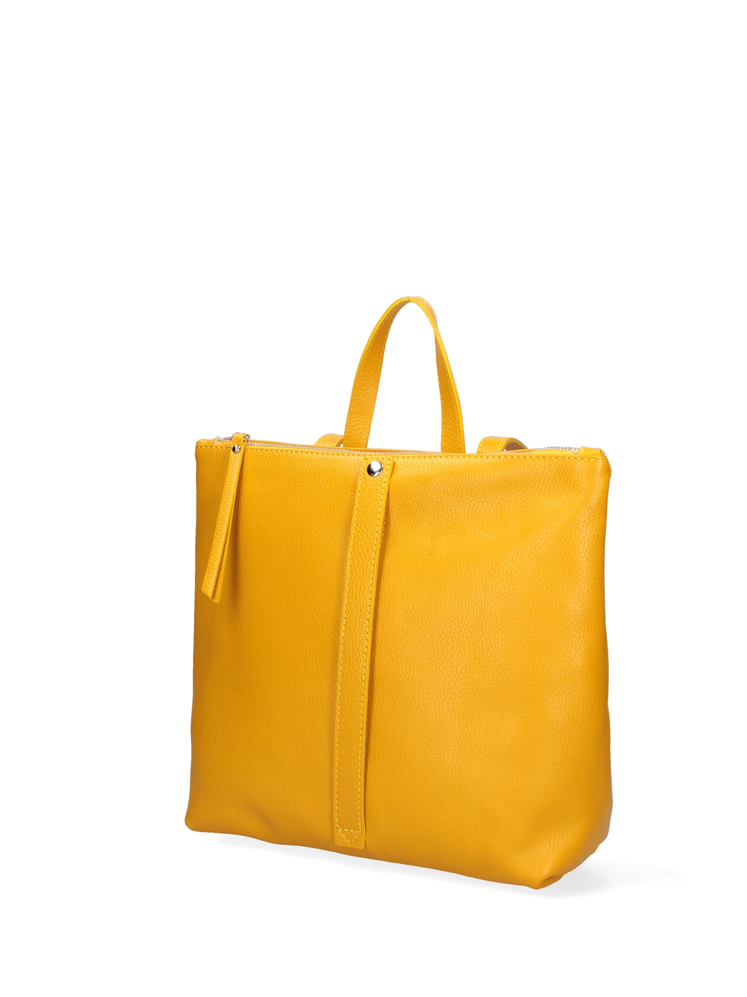 Borsa a mano da donna Vera pelle 07137-D04 GIALLO Roberta Rossi