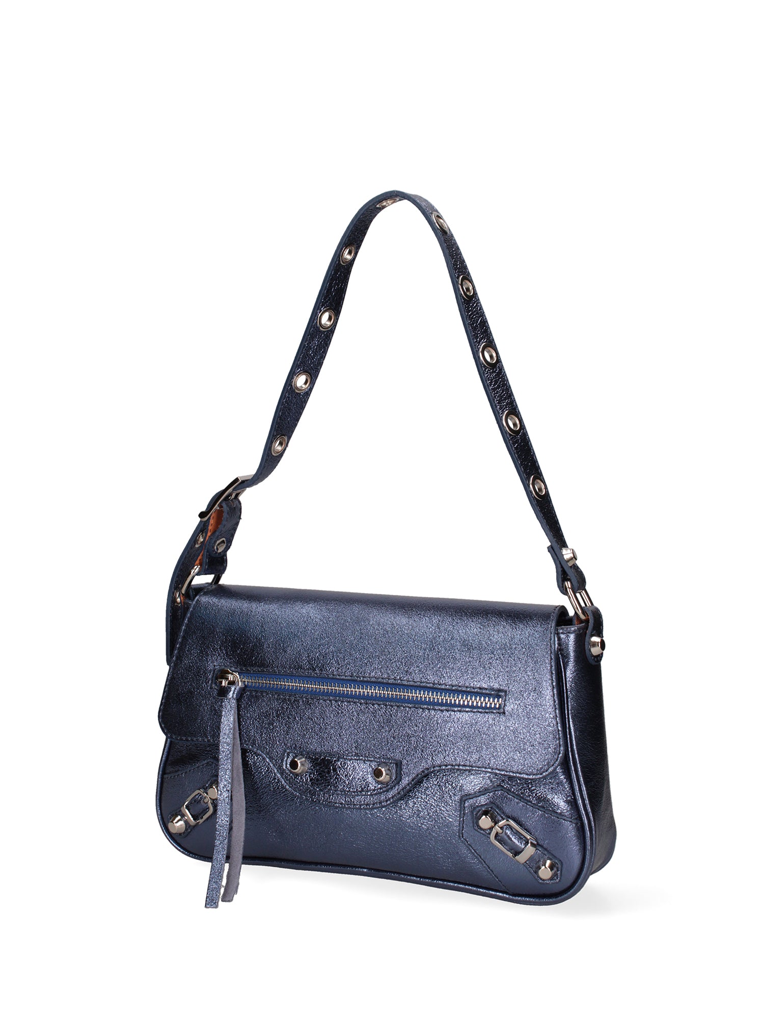 Borsa a spalla da donna Vera pelle 07234-L026 JEANS Roberta Rossi