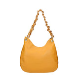 Artemisia Borsa a spalla da donna Vera pelle 05462-S36 SENAPE+L005 BRONZO Gave Lux