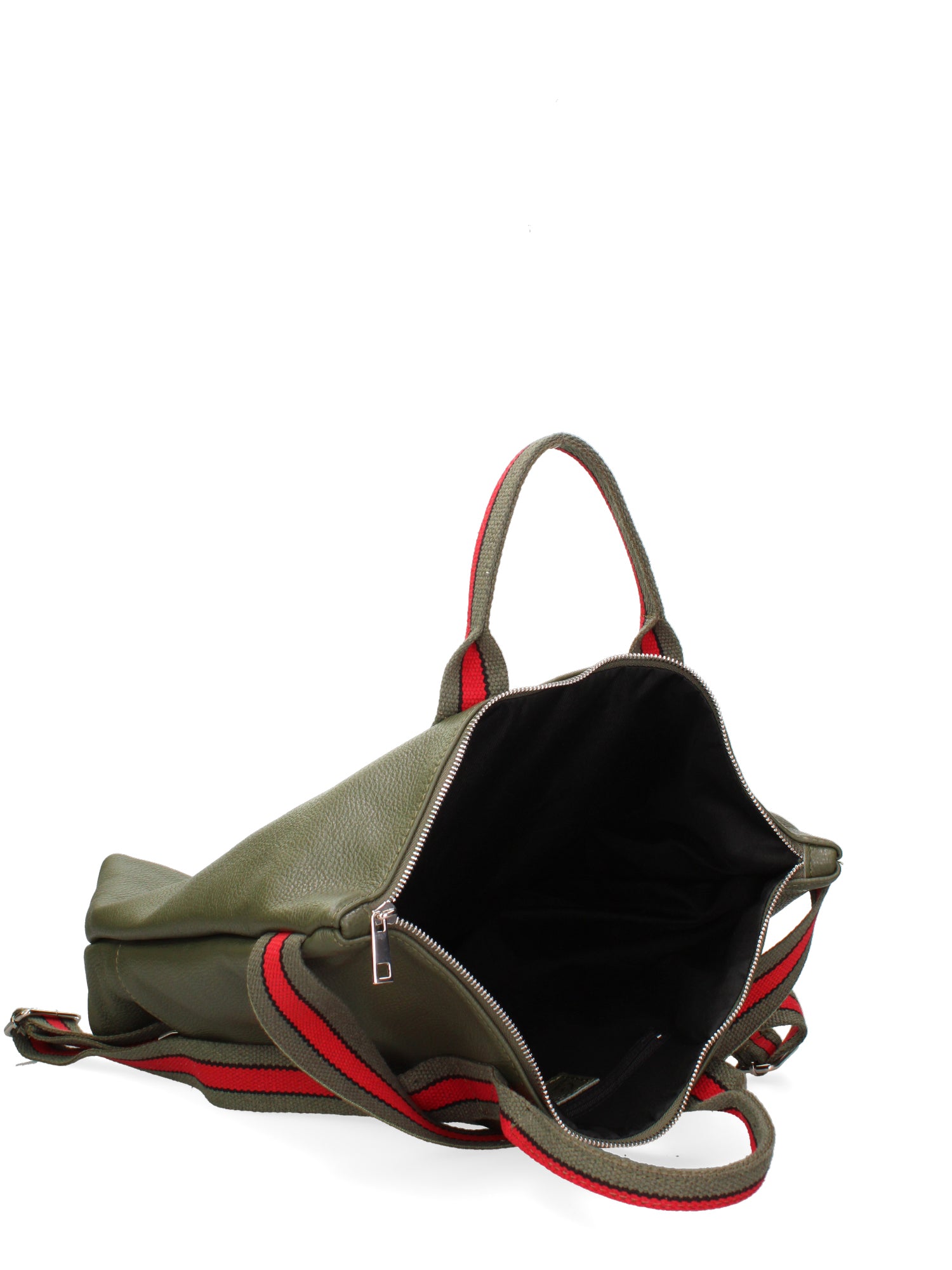 Varese Borsa a mano da donna Vera pelle 689746-D74 OLIVA - VERDE Gave Lux