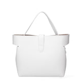 Liviana Borsa a mano da donna Vera pelle 07379-PL01 BIANCO Gave Lux