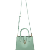 Borsa a mano da donna 100% pelle vegana PU 712-2PT-JADEGREEN Diana&co