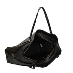 Valoria Ultra Borsa a spalla da donna 100% vera pelle B17203-NERO Braccialini