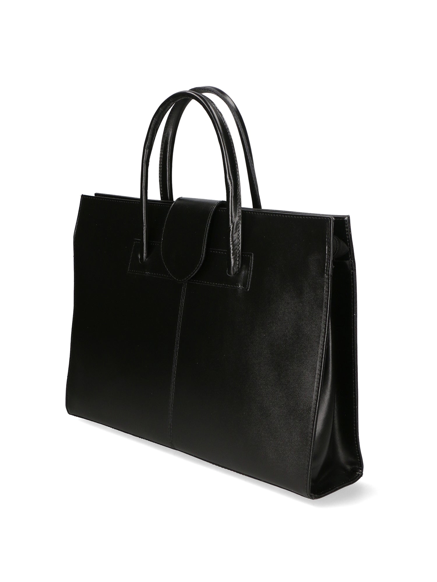 Evelina Borsa a mano da donna 100% pelle 9025-NERO Gave Lux