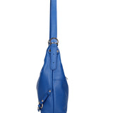 Fiorenza Lux Borsa a spalla da donna Vera pelle 07140-D22 BLUETTE Viola Castellani